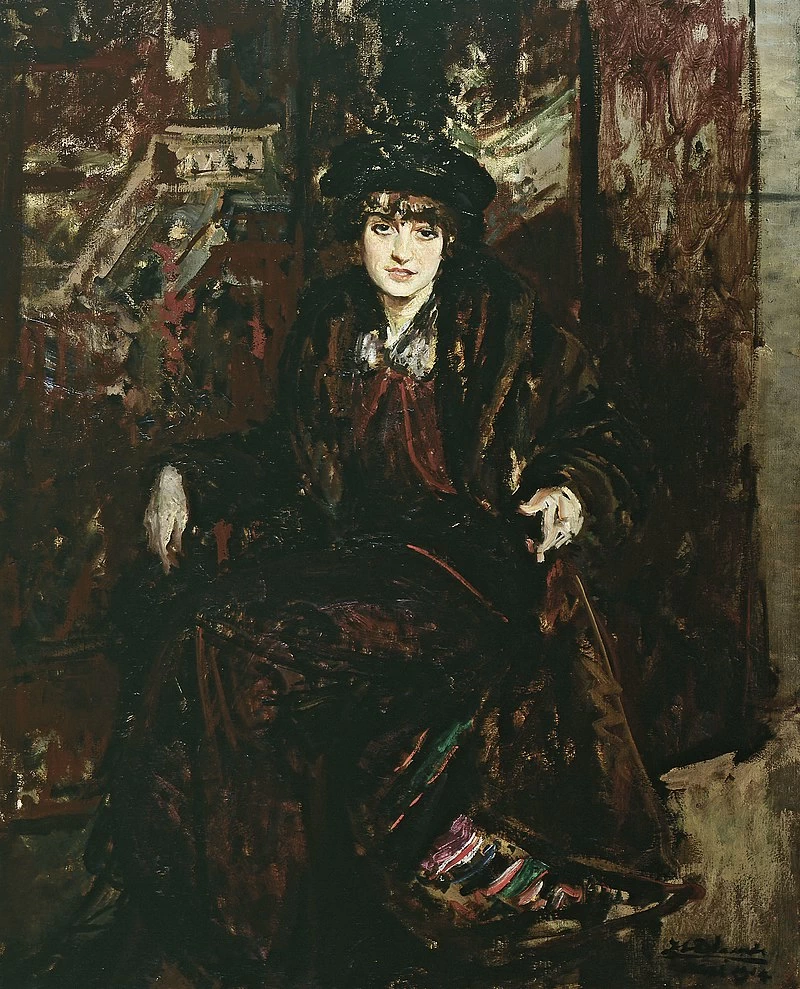 Ritratto di Marguerite Decazes de Glucksbierg, Principessa Jean de Broglie, da Onorevole Signora Reginald Fellows - Musee Carnavalet